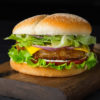 KinzaBurger со свининой